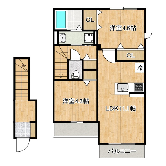 【間取り】 | PRIME　MAISON