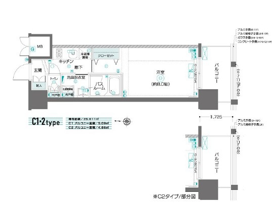 ZOOM東陽町の間取り