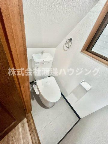 門真市岸和田3丁目一戸建のトイレ|2階トイレ