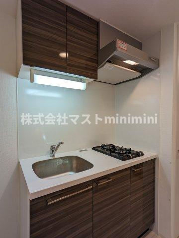 大阪市西区江戸堀３丁目の賃貸マンションのキッチン