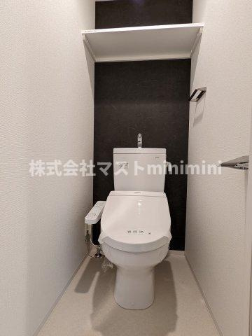 大阪市西区江戸堀３丁目の賃貸マンションのトイレ