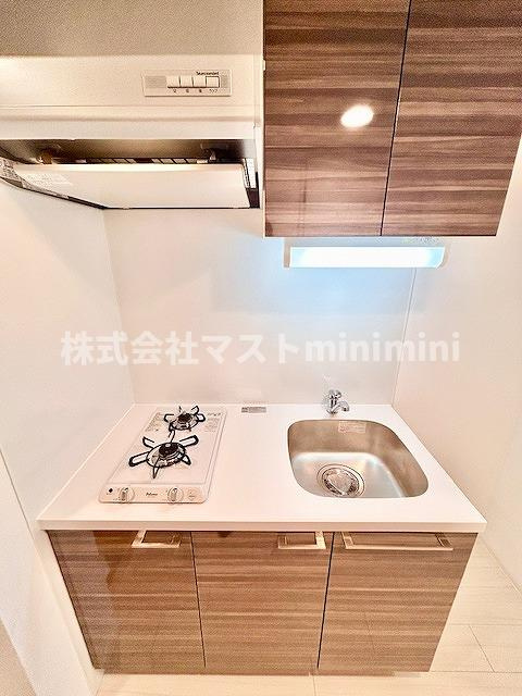 大阪市西区江戸堀３丁目の賃貸マンションのキッチン