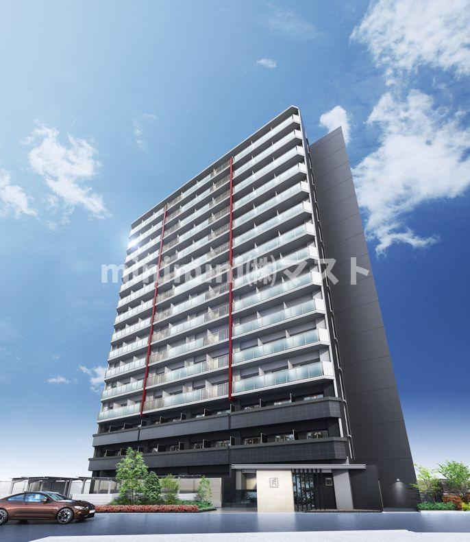 大阪市西区九条南３丁目の賃貸マンションの外観パース