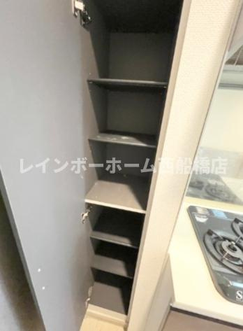 モノロカーレ　ルーチェの収納