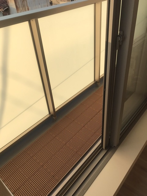 ウルメゾンのバルコニー