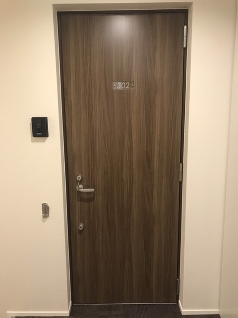 ウルメゾンの玄関