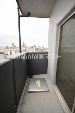 大阪市港区弁天３丁目の賃貸マンションのバルコニー