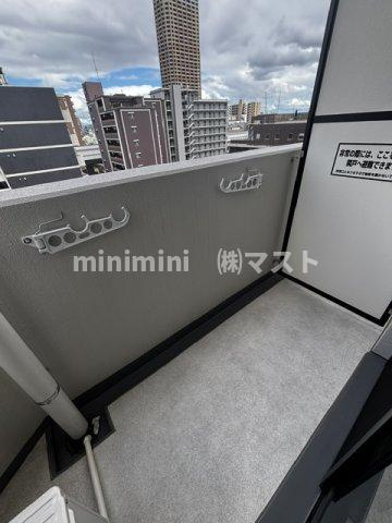 大阪市港区市岡１丁目の賃貸マンションのバルコニー