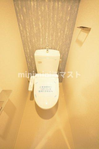 大阪市港区弁天５丁目の賃貸マンションのトイレ