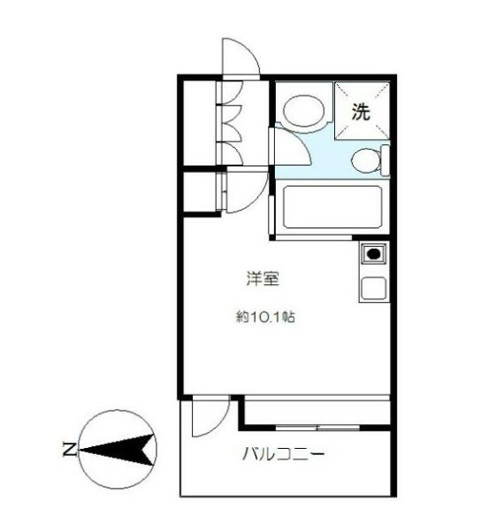 ジョイテル初台の間取り