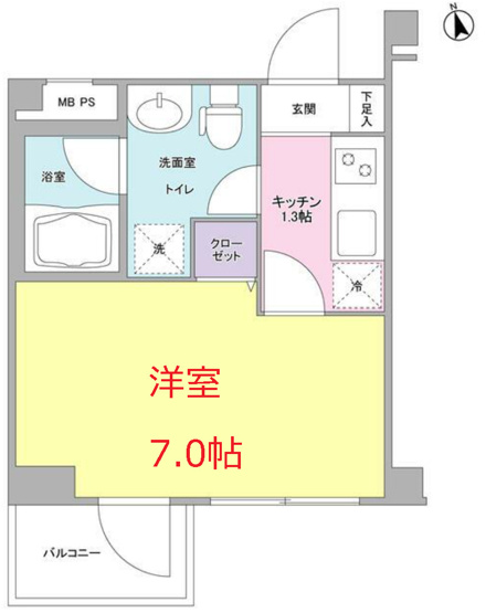 【間取り】 | カルディア荏原中延