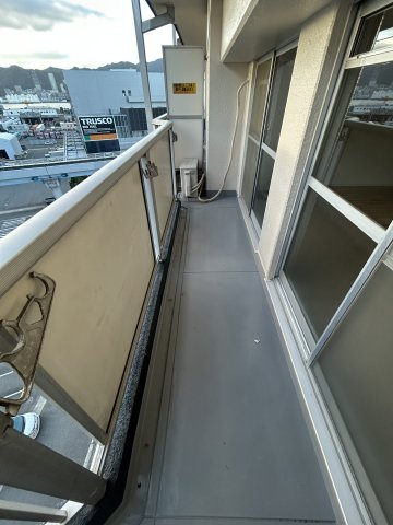 【バルコニー】ビレッジハウス港島タワー1号棟