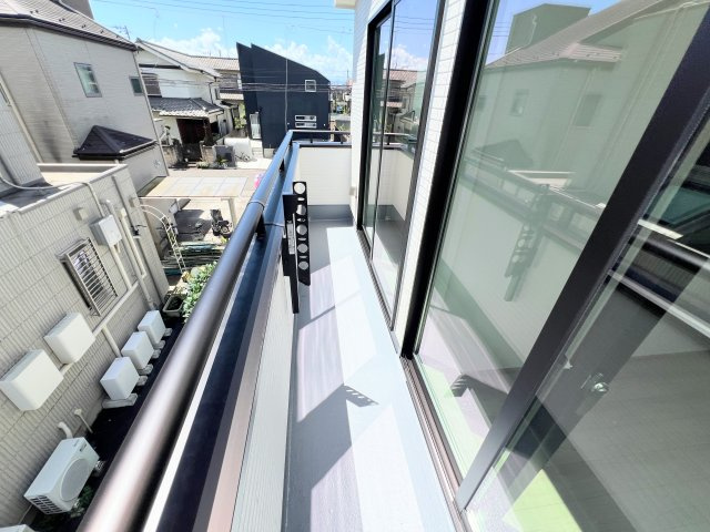 立川市砂川町6丁目　全2棟　新築戸建　のバルコニー