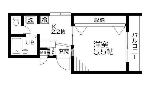 エスペランス中延の間取り