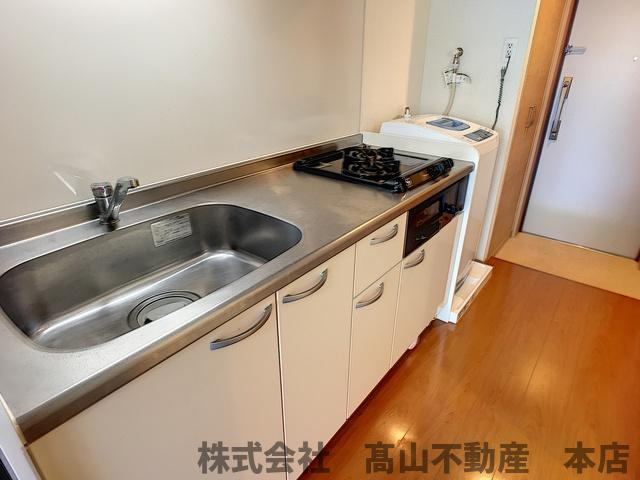 宗像市石丸３丁目の賃貸マンションのキッチン