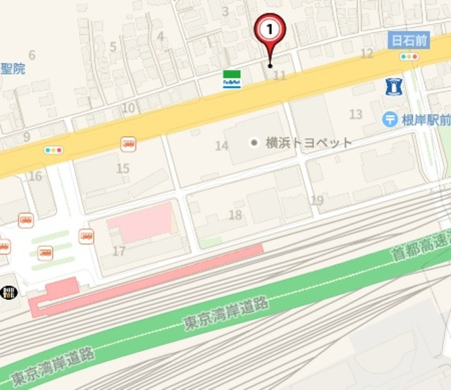 キャトルセゾンの地図