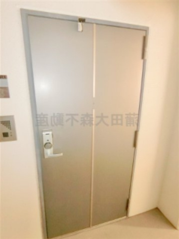 レジディア蒲田の玄関