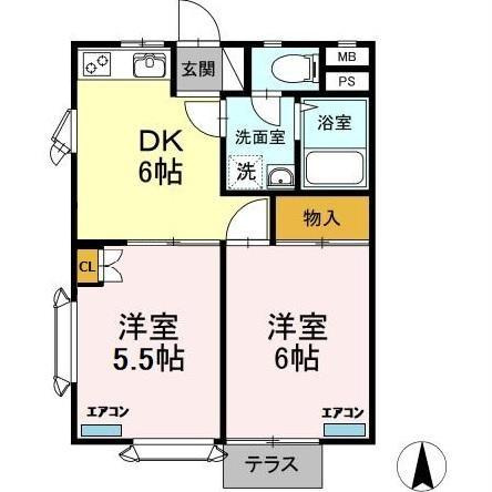 【間取り】 | メイプルハイツ