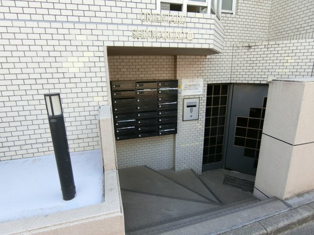 オリエンタル新丸子Ⅲのエントランス
