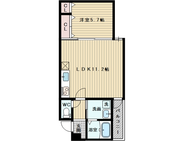 大阪市東淀川区相川３丁目のアパート
