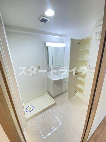 大阪市淀川区宮原１丁目の賃貸マンションの洗面所