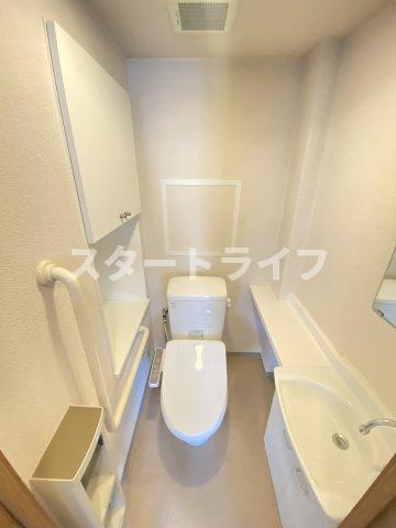 大阪市淀川区宮原１丁目の賃貸マンションのトイレ