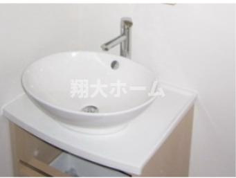レクレドール豊洲の洗面所
