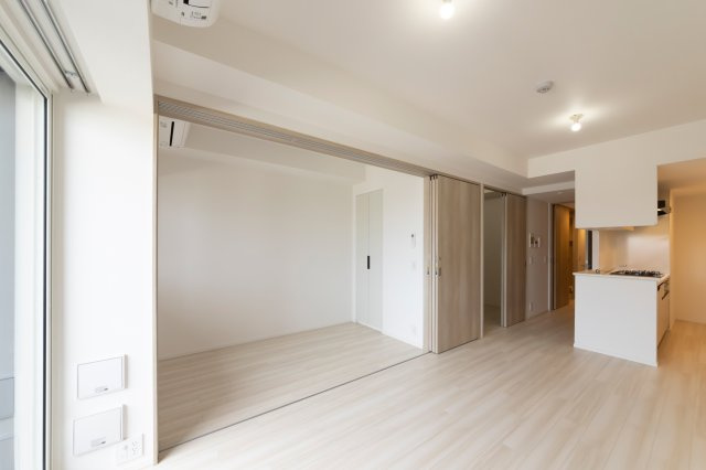 RESIDENCE　KOENJIの居間・リビング|こちらの居間で趣味の時間をお楽しみください