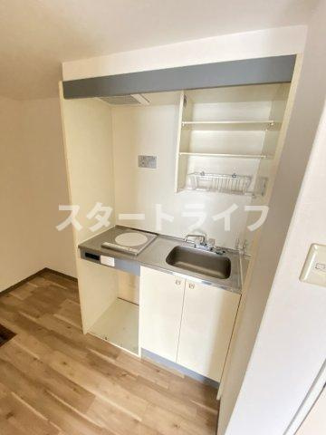 大阪市東淀川区豊新５丁目の賃貸マンションのキッチン