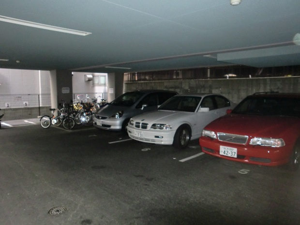 フォレストプラザⅠの駐車場