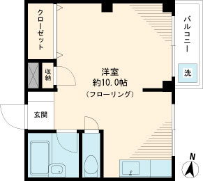 保田ビルの間取り