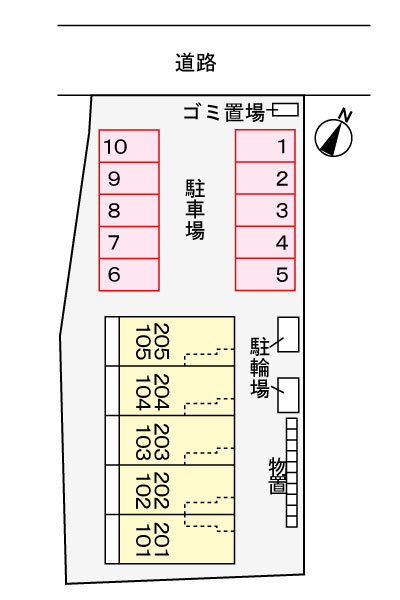 チェスタ　３０の駐車場|駐車場