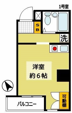 グランマーレ早稲田の間取り
