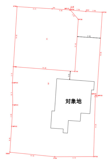 【区画図】 | 中央区壺川１丁目