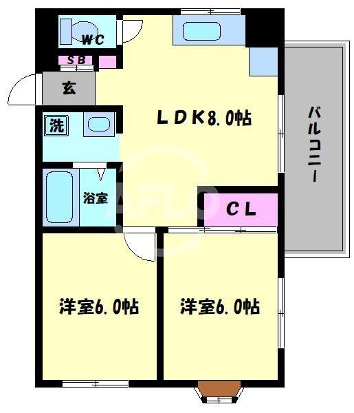 エスポワール参番館の間取り|エスポワール参番館　間取り
