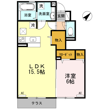 ＣＡＳＡ ｄｅ Ｋｏｕの間取り