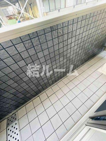 板橋区小茂根４丁目の賃貸マンションのバルコニー