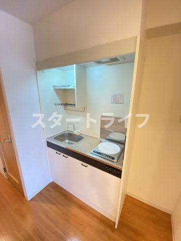 大阪市東淀川区東中島２丁目の賃貸マンションのキッチン