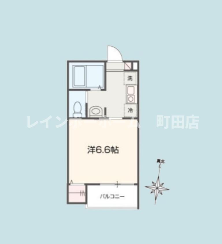 MELLAS淵野辺5※初期費用分割後払いサービス利用可能物件の間取り