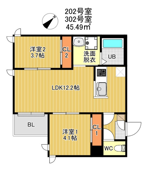 【間取り】 |  REGALEST塩原テラス