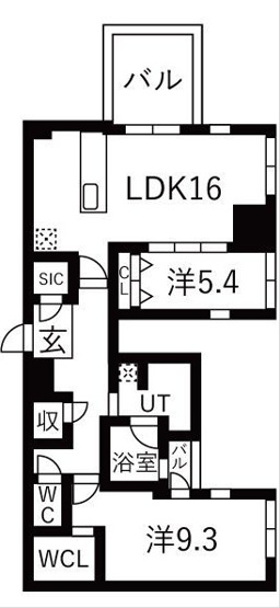 【間取り】 | ザ・レジデンスパーク栄