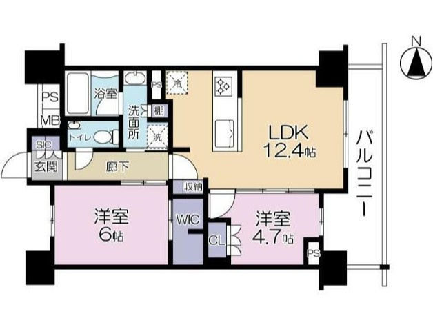 ガーラ・レジデンス府中宮西町の間取り