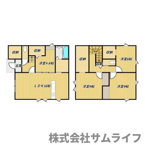 【間取り】 | 幸袋5号地