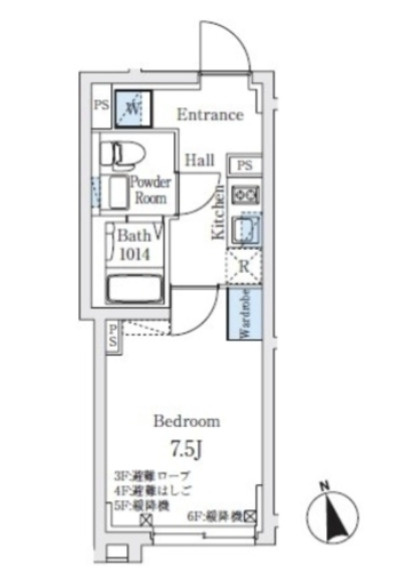 Fika代々木上原の間取り