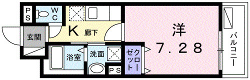 トゥーレン コティの間取り
