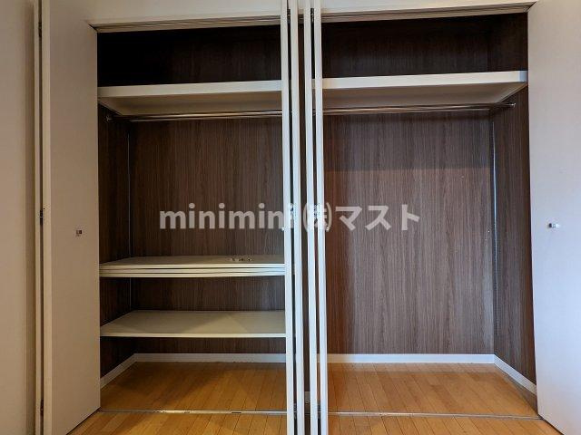 レジュールアッシュ福島の収納|※別号室参考写真