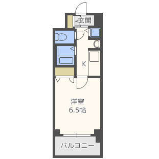 ライジングコート梅田サンライズの間取り|ライジングコート梅田サンライズ　間取り