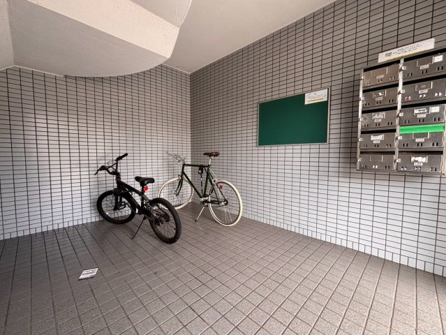 サンテラス田室のエントランス