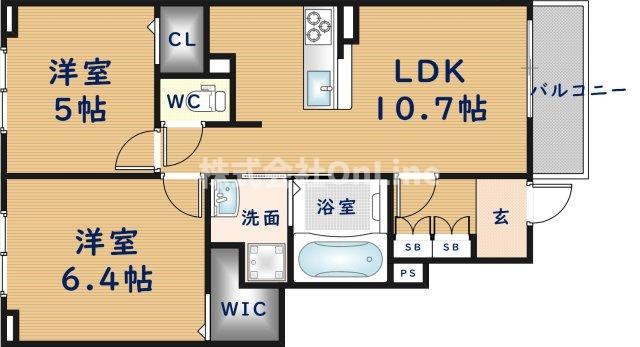 【間取り】 | アゼリアⅡ