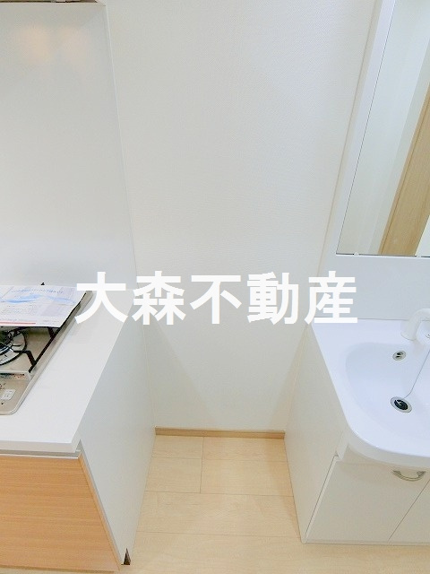 タスキリシェス大森のキッチン|冷蔵庫置き場